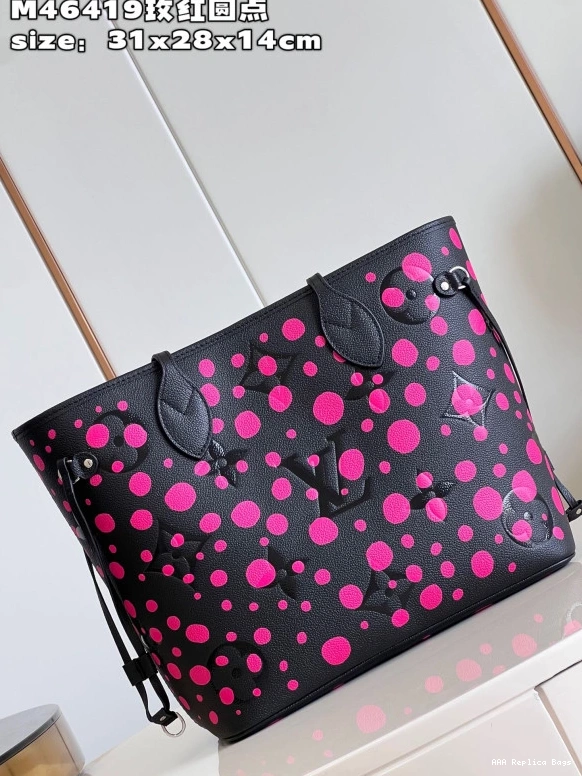 Aaa replica ru MM VUITTON YK LOUIS x NEVERFULL 0821